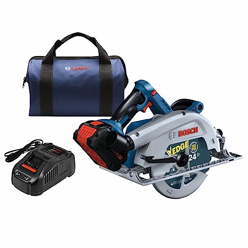 BOSCH GKS18V-25CB14 PROFACTOR™ 18V Connected-Ready 7-1/4 In. Circular Saw Kit with (1) CORE18V® 8 Ah High Power Battery