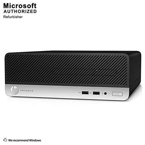 Hp Prodesk 400 G5 Sff High Performance Business Desktop Computer, Intel Six Core I5-8500 Up To 4.1Ghz, 16G Ddr4, 256G Ssd, Wifi, Bt, 4K Support, Dp, Vga, Windows 10 Pro 64 En/Sp/Fr(Renewed) #TOP2