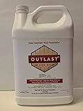 Outlast - Q8 Log Oil Wood Preservative for Decks, Log Homes, End Cuts, & More- Medium Reddish Brown - 1 Gallon