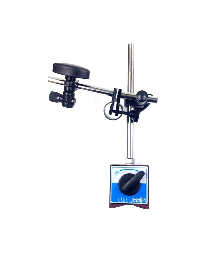 Seria Pro by HHIP 4401-0001 Podstawa magnetyczna z serii HHIP Pro z precyzyjną regulacją, 130 funtów. Siła ciągnąca, 23 cm wysokość całkowita