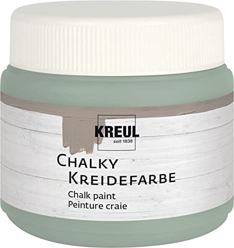KREUL 75319 - Chalky Kreidefarbe, Kunststoffdose, sanft - matte Farbe,...