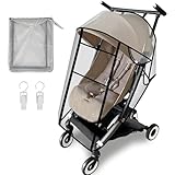 LASIEM(ラシエム) ベビーカー レインカバー カバー 収納ポーチ付き b型 「クリア窓で視界スッキリ」a型 撥水 雨よけ 汎用サイズ 大きい 大きめ ベビーカーレインカバー 梅雨 雨 雨具 通気性 メッシュ 両対面 赤ちゃん ベビー用品 出産祝い 赤ちゃん 新生児 乳児 乳幼児 男の子 女の子 プレゼント