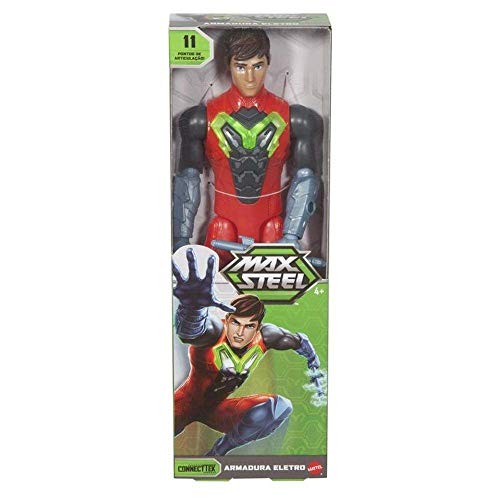 Max Steel Armadura Eletro - Mattel