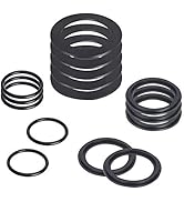 SUNGIFT 25076RP O-Ring Kit Rubber Washers for Pool Plunger Valves, Strainer Washer and Ring Kit f...