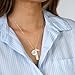 MEMORIAL Personalized Necklace with Angel Wing Charm - Genuine 925 sterling silver (Personalized Memorial Necklace)