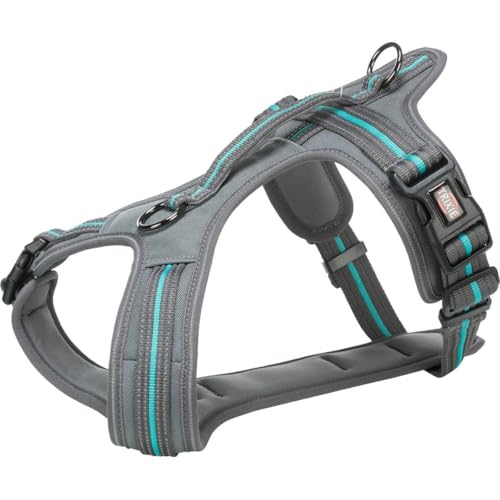 Trixie FUSION-Graphit/Ozean, S-M: 45 – 54 cm/20 mm, Nylon