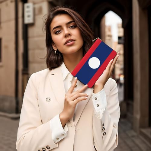 Monedero de mano de Laos largo para móvil y llaves con diseño moderno 7