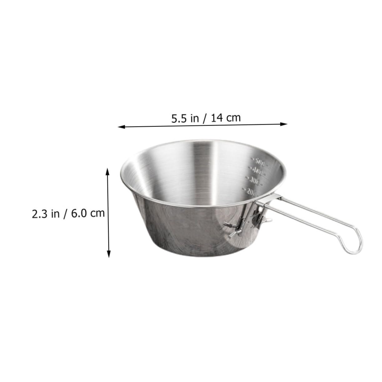 UPKOCH Camping Schalen Rostfreie Multizweck Schalen mit Tragetasche Faltbare Camping Geschirr für Outdoor Aktivitäten und Robust für Picknick und Kochgeschirr