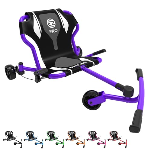 EzyRoller New Drifter Pro-X Ride on Toy for Kids or Adults, Ages 10 and Older Up to 200 lbs. - Purple