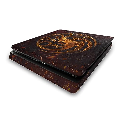 Skin PS4 Slim vinyle House of the Dragon : finies les rayures et les traces sur votre console