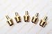LTWFITTING Brass Barb Fitting Coupler 3/8-Inch Hose ID x 1/2-Inch Male NPT Fuel Gas Water(Pack of 5)