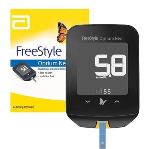 Freestyle Optium Neo Sistema de monitoreo de glucosa en sangre y cetonas