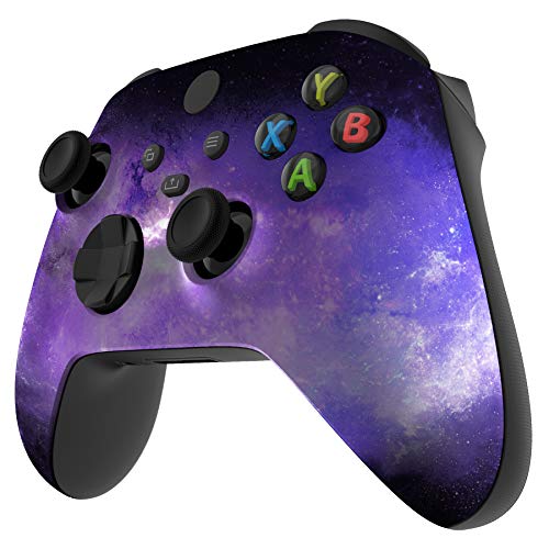 Coque pour manette Xbox Series S design galaxie pour setup gaming immersif