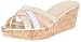 Nine West Women's Caserta Metallic Platform Sandal