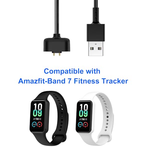 Lettou Charger Cable Replacement for Amazfit Band 7 (2 Pack/3.3Ft) by Lettou - Image 2