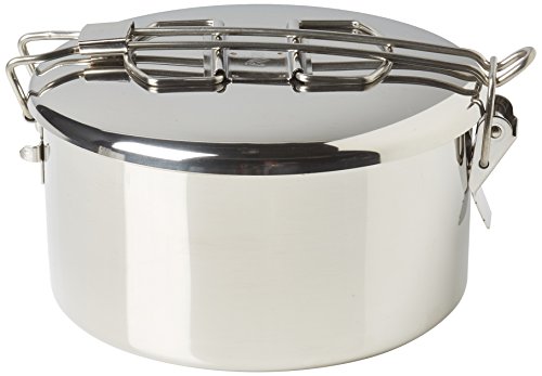 Zebra 152314 Stainless Steel Food Box and Pan with Snap on Lid, 14cm
