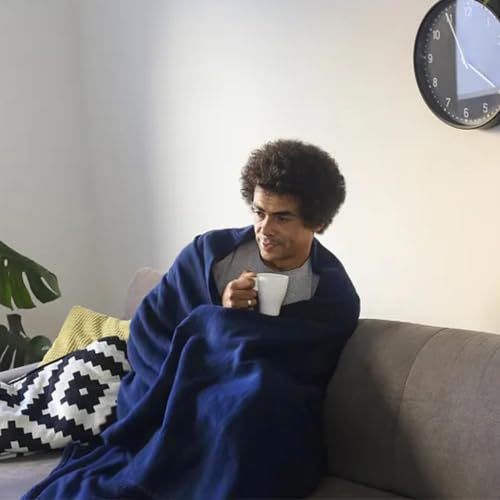 Flannel Coral Velvet Solid Color Blanket for Kids & Pets, 50x70cm - image 4