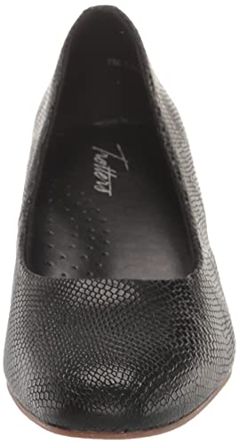 Trotters Women's Pump, Black Snake, 10.5 X-Wide2