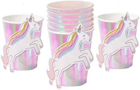 Coterie Unicorn Party Cups (Set of 10) - Unicorn & Birthday Party...