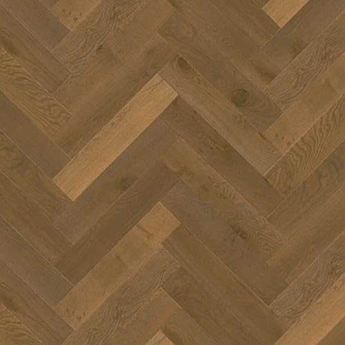 Sterlington Wellow Oak 5 in. x 24 in. Engineered Hardwood Herringbone Flooring, 15.5 sq. ft. per Box, 20 Pieces per Box.