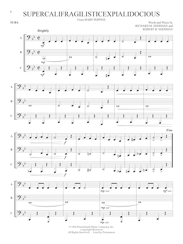 Tuba Flex-Pops for Winds jouez les thèmes Disney en harmonie