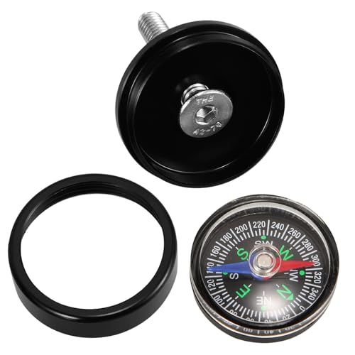 SOPOTUTU Tragbarer Fahrradkompass Kleines Fahrradmontiertes Navigationsgerät Aus Robustem Material Kompakt Leichter Mountainbike Kompass Für Outdoor Und Radsport