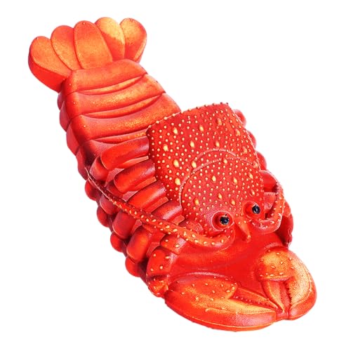 Lobster Flip Flops Unisex Lobster slides Fish Sandals Funny Slipper For Pool Beach Outdoor