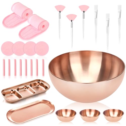 26 Piece Rose Gold Esthetician Supplies Kit