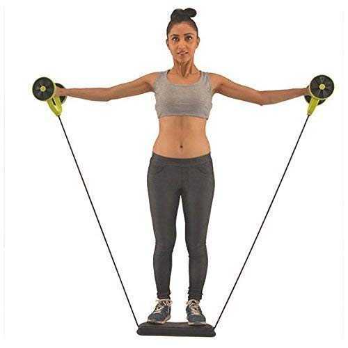 Gion Full Body Workout Exerciser No Gym Exerciser Revoflex Slimflex Xtreme Fitness Exerciser Resistance Tube Rope Exercise ABS