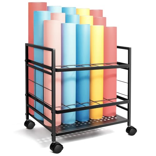 Blueprint Holder with Wheels and 20 Slots