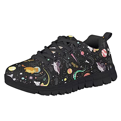 Xoenoiee Boys Girls Tennis Running Shoes Lightweight Breathable Sneakers for Kids