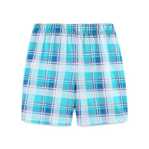 Image of HILEELANG Toddler Boy Summer Short Clothes Sets Cotton Crewneck Tees Shorts Pocket Adjustable Knite Shorts Playwear Sets