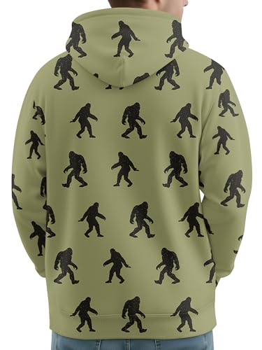 Image of PAGYMO Graphic Hoodies for Men Funny Novelty Pullover Hooded Sweatshirt | Funny 3D print, cool novelty design, colorful pattern, mens graphic pullover hoodie, sarcastic style, funky winter fashion