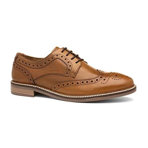 Hush Puppies Men's Bryson Oxford, Tan, 10 UK