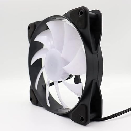 Fan Cooler Rgb Led 120mm Ventoinha 120x120 Gabinete Cpu 12cm