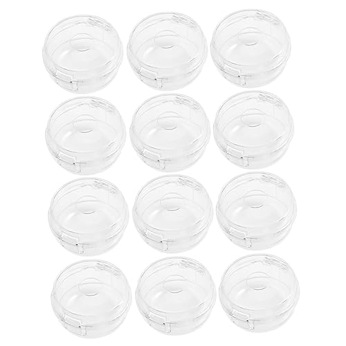 IWOWHERO 12pcs Stove Knob Covers Baby Proof Gas Stove Safety Guard Easy Install Pp Material Prevent Child Accidents