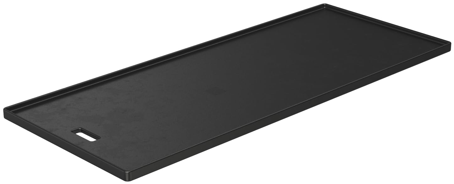 RÖSLE piastra per grigliare VIDERO G3/G4, piastra in ghisa per carne e verdure, marchiatura a fuoco, utilizzabile su entrambi i lati, 45 x 19,5 cm, modelli fino al 2020
