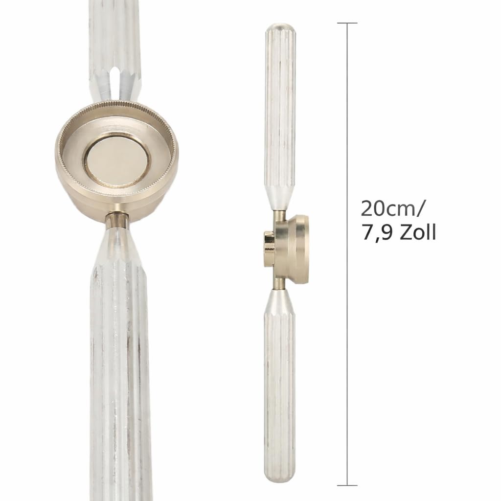 Apriscatole per orologio in acciaio inox, acciaio inox, regolabile, con 6 forme scanalate, per Rolex e Tudor