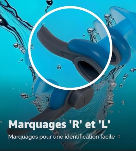 Speedo Unisexe Bouchons d’oreille Biofuse | Design ergonomique | Protections pour les oreilles | Étanches – vue 7