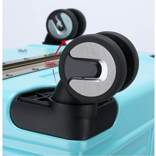 Suitcase Hard Shell Carry on Luggage Suitcases with Wheels Lightweight PC Travel Luggage Thickened Anti-Fall Suitcase Suitcases Large (Color : A, Size : 28in)3