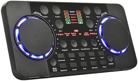 Controlador de DJ, Mini mezclador * dio con, tarjeta de sonido, t...