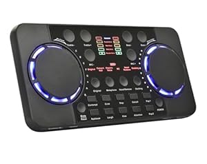 Gmume DJ-Controller 16-Effekte USB Mixer