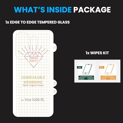 Image of FIRST MART Matte Back Screen Protector for Vivo X200 FE - TPU Anti-Glare Protection, Anti-Slip, Bubble-Free, Edge to Edge Coverage [ 1 Pack]