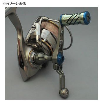 LIVRE スピニングリールハンドル 青/シルバー 製品情報｜ベイトリール｜スピニングリール｜カスタムリールハンドル
