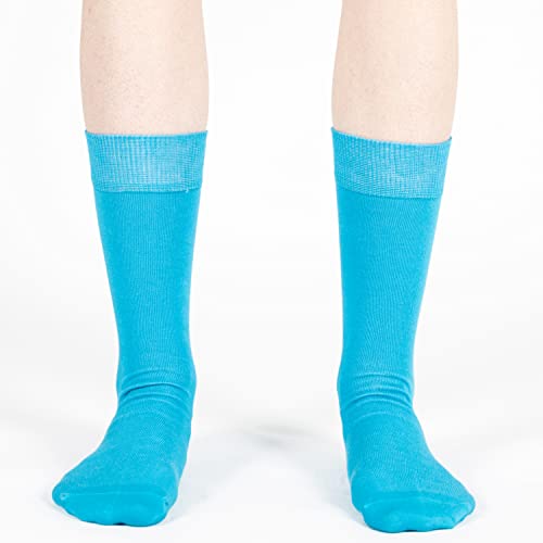 Image of Mysocks Unisex Extra Fine Combed Cotton Crew Socks |5 Pairs Set | Seamless Toe | Make Your Steps Enjoyable