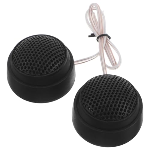 Healeved Car Tweeter Dome Small Car Speakers Piezoelectric Transducer Horn Tweeters Grill Automotive Speaker Vehicle Audio