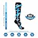 NEWZILL Medical Compression Socks for Women & Men, 20-30 mmHg Knee-High Support for Circulation, All-Day Comfort for Work Travel Running Cycling and Fitness (Black Gray Argyle, L/XL)