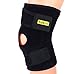 Yosoo Adjustable Neoprene Knee Support Brace with Basic Open Patella Stabilizer Kneecap Support and Lateral Stabilizers for Workout