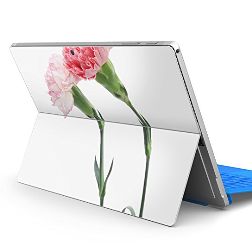igsticker Surface pro7 (2019) pro6 pro2017 pro4 専用 スキンシール サーフェス ノートブック ノートパソコン カバー ケース フィルム ステッカー アクセサリー 保護 012938 母の日 カーネーション 花