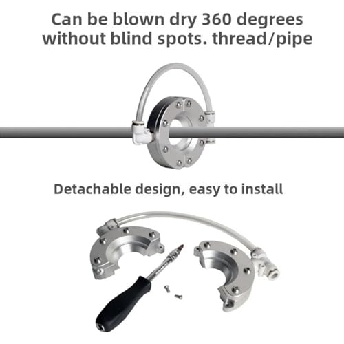 Soplador de cuchillas con doble entrada para un flujo de aire eficiente de 360° 5